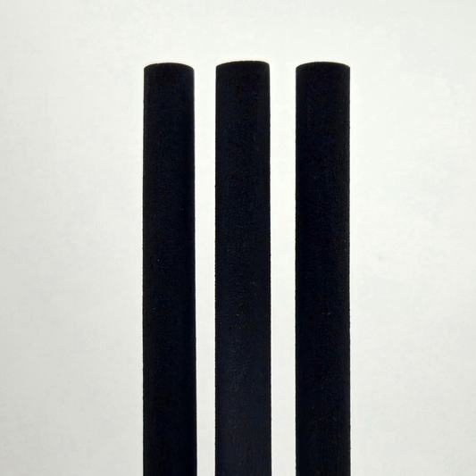 Crumbl Thick Black Bamboo Straws (3200 straws)